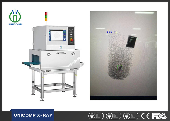 80kv Unicomp X Ray Machine Foreign Matter Detection Machine For Metal Stone Glasses