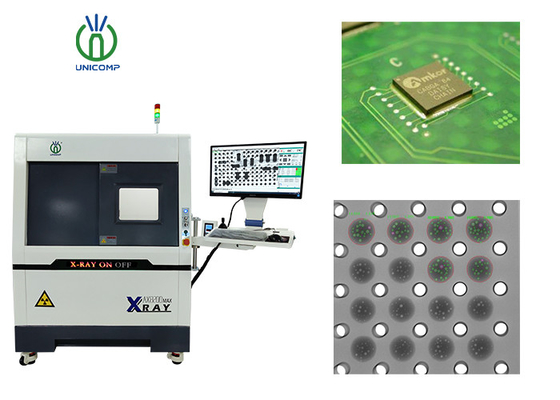 Real-Time X-Ray Machine With 5 Micron Focus X-Ray Tube For BGA Soldering Balls Checking