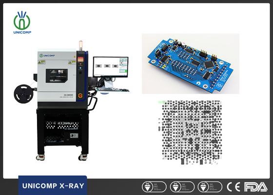 Unicomp Desktop X-ray system CX3000 for internal defect inspection of Electronic Components