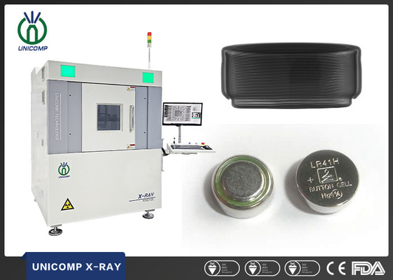 Applying 5μm close tube X-ray to inspect Wearable Electronics rechargeable Lithium button cell