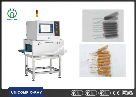 Unicomp Foreign Material Stone Glass Metal X Ray Inspection Machine for Food Package