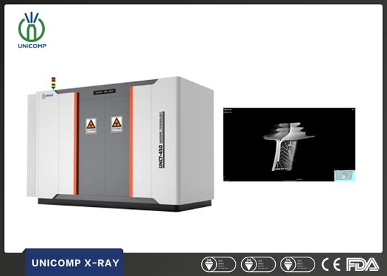 High Resolution X-Ray Tomography Machine Unicomp UNCT3200 For Engine Blades Non-Destructive Testing
