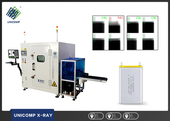 In-line Polymer Lithium Battery X Ray Machine Detector for varous sizes batteries