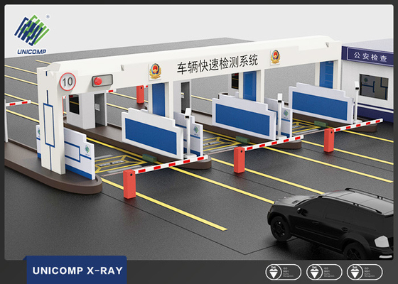 Drive Through High Speedcar Inspection Equipment X Ray Checkpoint To Discover Smuggling