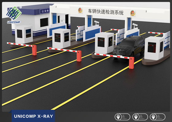 Security Check Car X Ray Scanner , Vehicle X Ray Machine With Fast Inspection