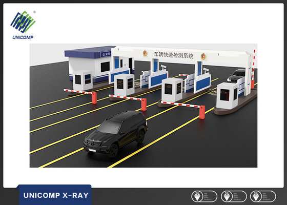 Customized Vehicle X - Ray Scanner High Resolution With Harmless To Passengers