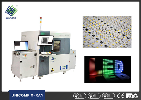 LED Strip Soldering Electronics X Ray System Void Flaw Detection CNC Control Mode