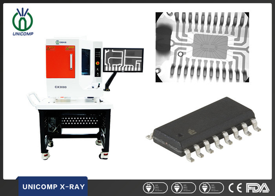 Unicomp Mirofocus X Ray Machine CX3000 For BGA CSP QFN PCBA Soldering