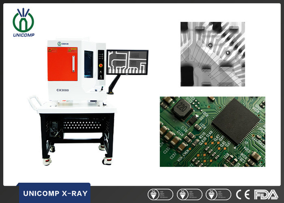 Unicomp Offline Electronics X Ray Machine 220VAC CX3000 EMS BGA For PCBA