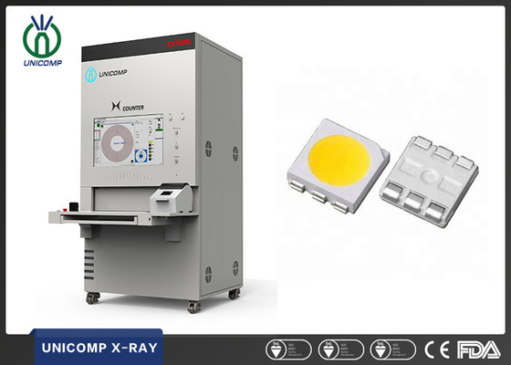 Semiconductor X Ray Chip Counter 440mm Tunnel CX7000L For Quad Reel Tube Package