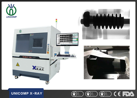 Microfocus 2.5D Unicomp X Ray AX8200 Max 5um 6 Axis Manipulator For Electronics