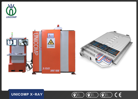 DR X-ray machine Unicomp UNC160 used for electric cars lithium battery housing welding  cracks flaws NDT testing