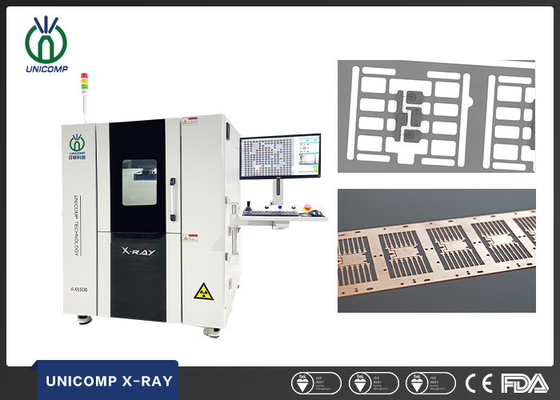 2.5D 110kv X ray machine Unicomp AX8500 for Semicon leadframe quality checking with auto measurment