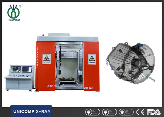 Unicomp industrial  NDT X-ray system for Aluminum Casting Iron casting auto parts flaws detection