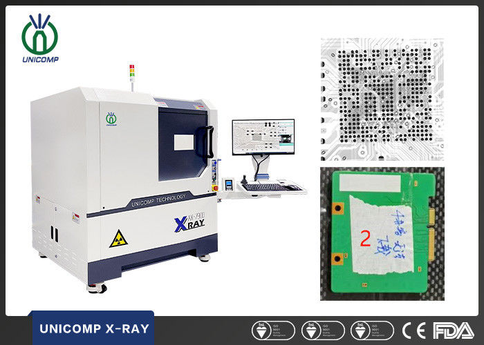 5um Unicomp X Ray Machine XY Multi Axis Movement For QFN Soldering Void ...