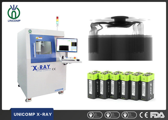 Offline 5um microfocus X-ray machine AX8200B for Lithium Battery cell ...