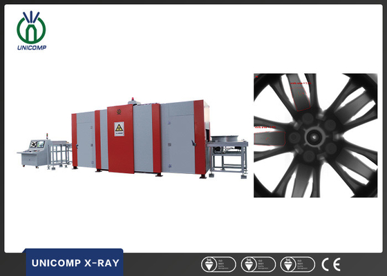 Aluminum casting of Wheel Rim on-line NDT Radiograpy X-ray  system for porosity, crack flaws detection