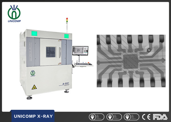 AX9100 130kV Microfocus Electronics X Ray Machine With FPD Oblique View 360 Rotation Table