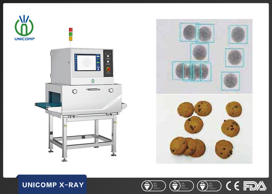 Unicomp Food X Ray Inspection System Auto Rejector For Dry Pack Food Contamination Inspection