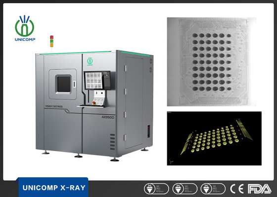 3D X Ray Offline CT Inspection System Unicomp AX9500 For PCB Layers Inspection