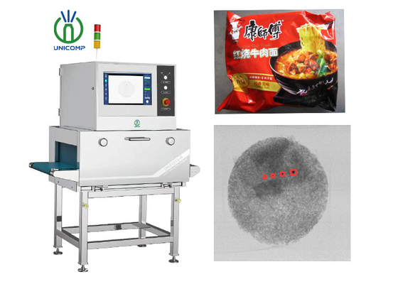 Food X-Ray Detection Equipment For Checking Dry Pack Food With Auto Rejector