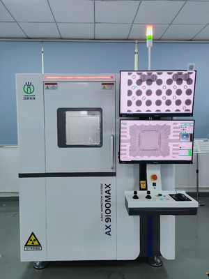 Unicomp X-ray system AX9100max for internal defect inspection of Electronic Components