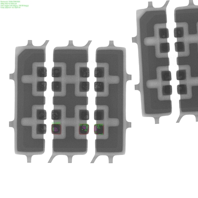 High magnifications PCB X-ray machine Unicomp AX9100MAX for electronics IC components bonding wire inspection