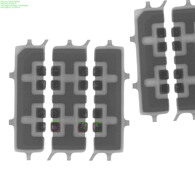 CNC Programable Automatic Inspection Electronics X-ray Machine AX9100MAX With Tilting Angle 60°for IC Curvature Measure