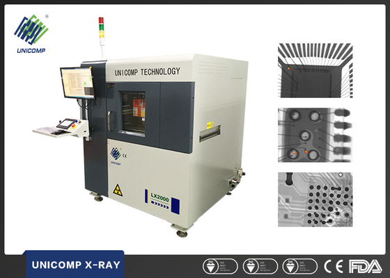 On-Line Operation PCB X Ray Machine Unicomp LX2000 For Photovoltaic Industry