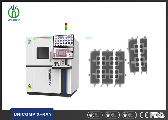 IC Curvature Measurement Unicomp AX9100MAX X-Ray Machine with 84μm Pixel Size and 60° Tilting Angle