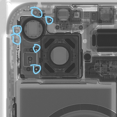Unicomp AX7900 High Specifications 2D 2.5D X-Ray Machine for Cellphone Inspection and Cracks Checking