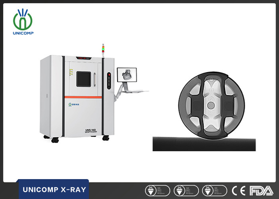 Unicomp UNS160 X-Ray Defect Detection For Motorcycle Pistons with High Power Consumption 480W Radiation Dose 1µSv/h