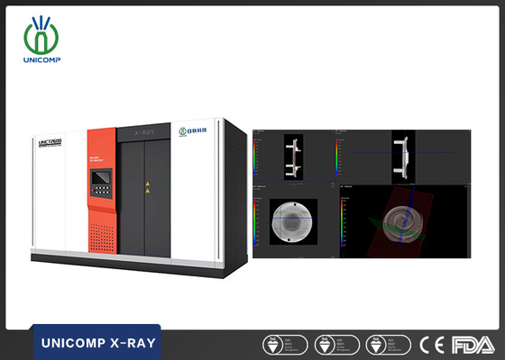 Unicomp UNCT2600 High-Resolution 225KV 3D CT System For NDT Precision Computed Tomography For Castings Porosity Inspection