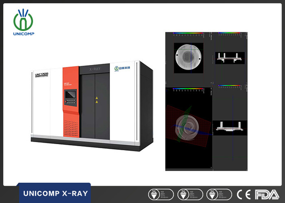 Unicomp UNCT2600 Industrial 225KV 3D Computed Tomography System NDT Quality Inspection For Precision Castings Porosity Analysis