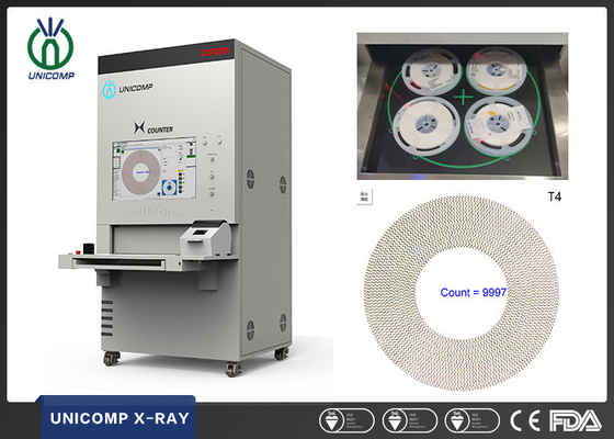 SMT PCBA Electronics X Ray Chip Counter Unicomp CX7000L High Efficiency