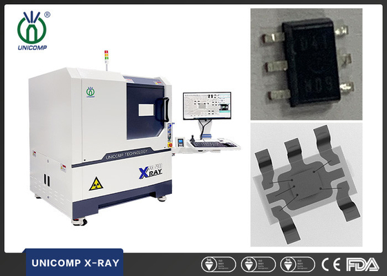 Unicomp 5um 90KV X Ray  with FPD oblique view for Semicon IC wire bonding sweeping check