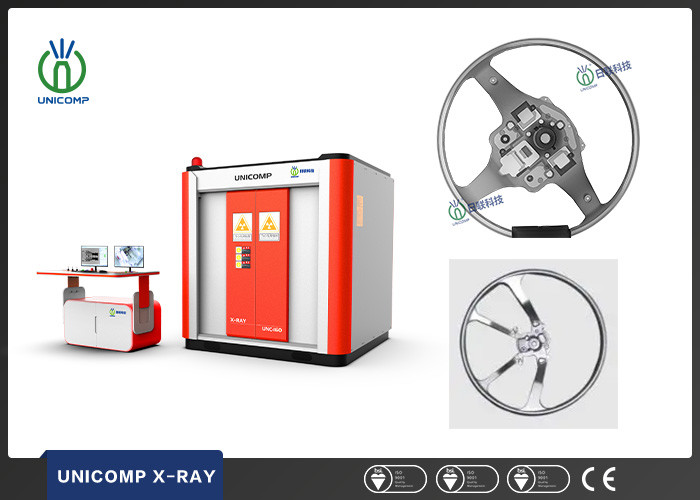Unicomp Cabinet NDT X Ray Machine 160KV For Steering Wheel Castings ...