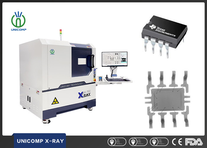 AX7900 Unicomp X Ray Machine 5 Micron Focus Spot Closed Tube For SMT ...