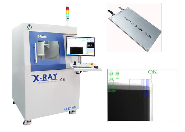 4-Axis Manipulator X-Ray Scanning Machine Unicomp AX8200B For Lithium ...