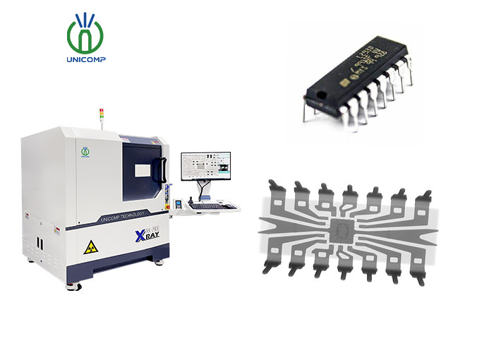 Unicomp AX7900 PCBA X-Ray Machine With High Flat Panel Detector For IC ...