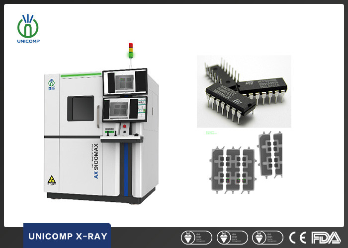 High Magnifications PCB X-ray Machine Unicomp AX9100MAX For Electronics ...