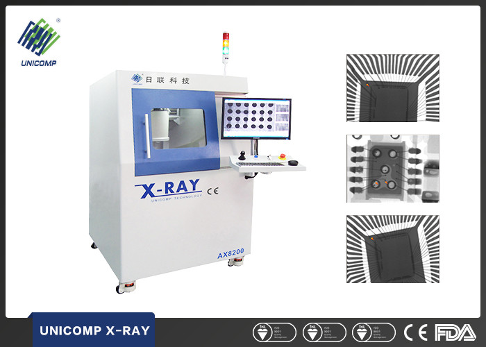 Unicomp AX8200 with FPD 100kv Pcb X Ray Machine for PCBA Quality Testing