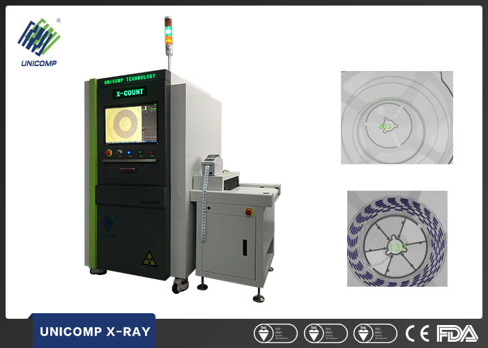 High Performance X Ray Chip Counter , X Ray Inspection System Machine ...