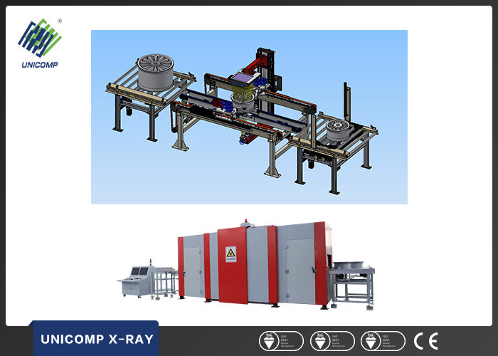 Inline NDT X Ray Equipment 2.8LP/Mm Detect Resolution Testing ...