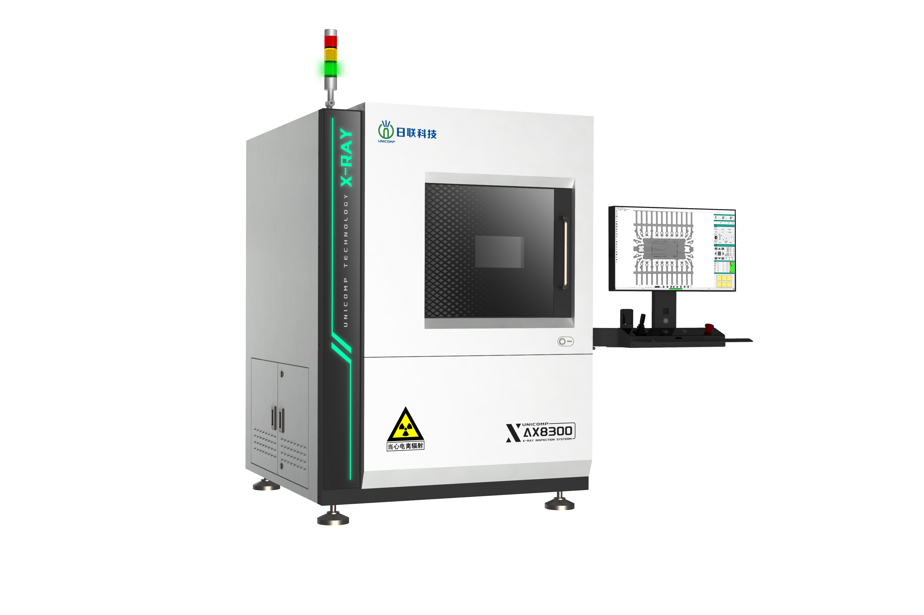 SMD Cable X Ray System , Pcb Inspection Equipment AX8300 For ...