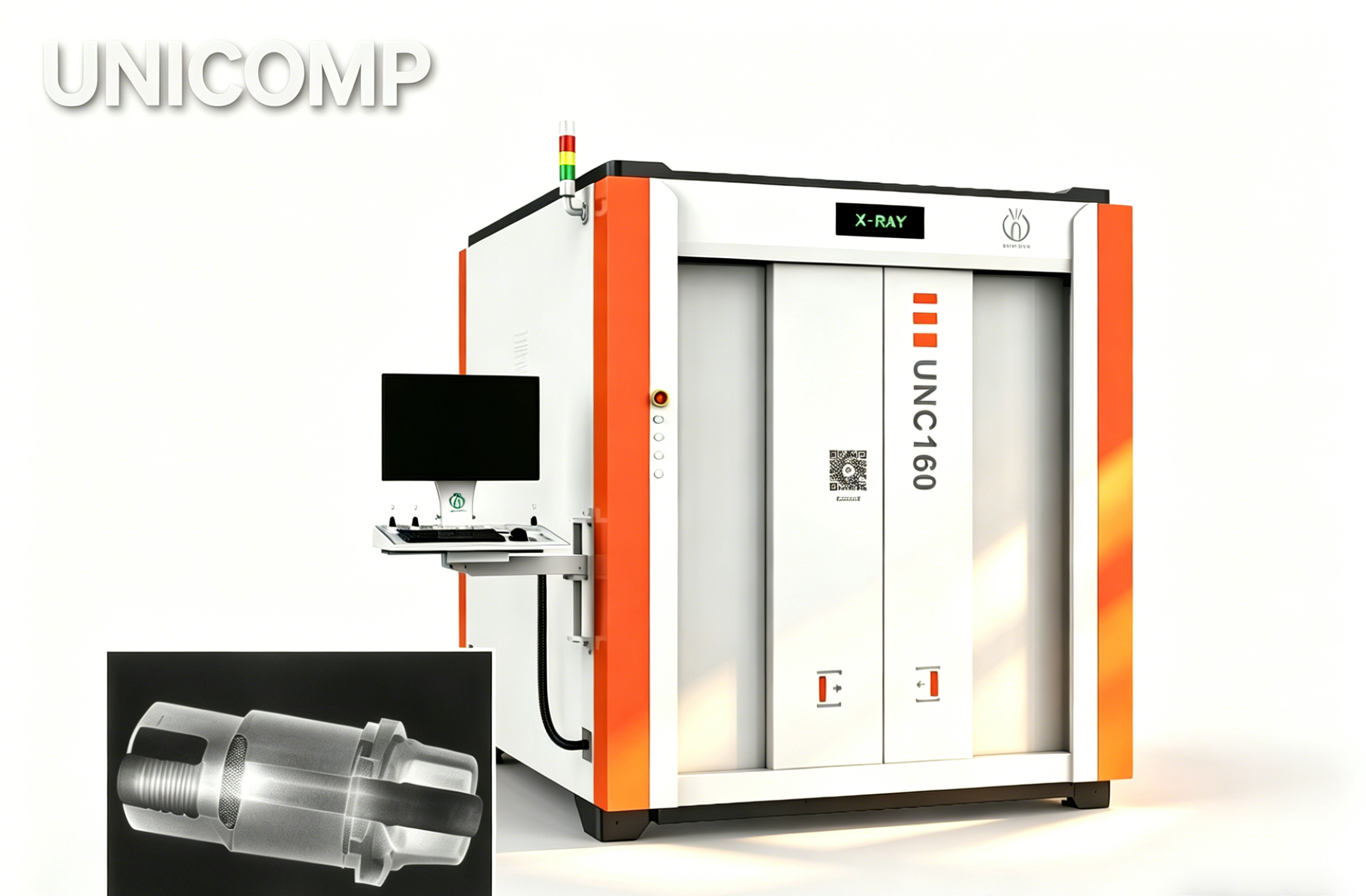 160kV high resolution NDT X-Ray machine Unicomp UNC160 for epoxy ...