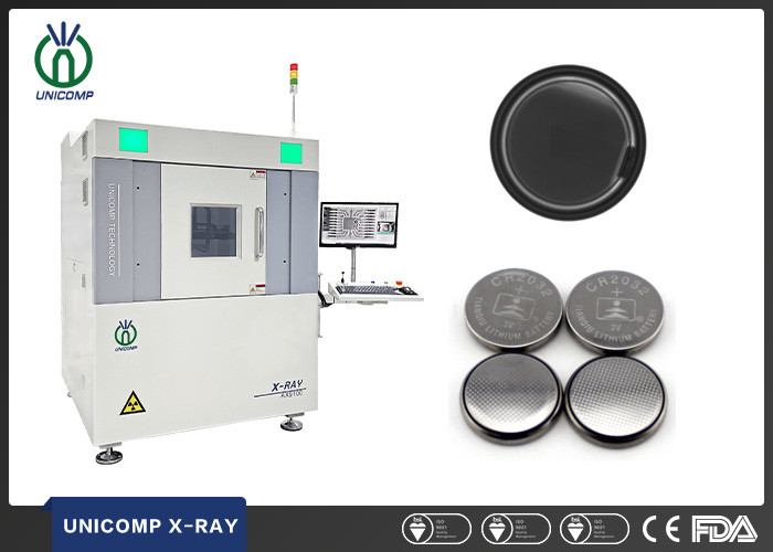 Unicomp microfocus X Ray Machine for TWS Lithium Button Cell Quality Check