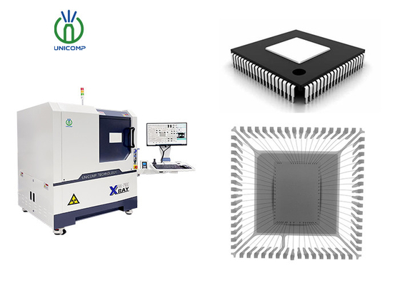 Unicomp AX7900 Micron Focus X-Ray Machines For IC Components Bond Wires Testing