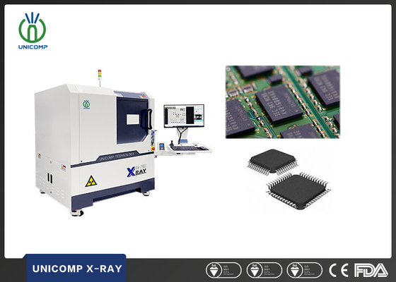 80KV/90KV Electronics X Ray Machine Precise Location Laser Locator For Chip Inner Defects Inspection