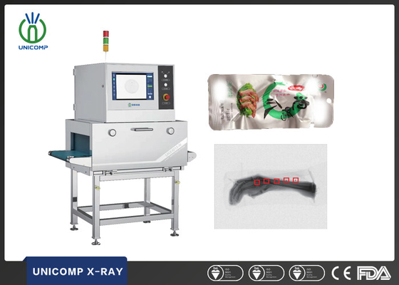 80kv X Ray Inspection System For Chicken Feet Instant Food Foreign Matters Detection